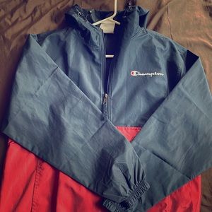 Champion men’s athletic packable windbreaker
